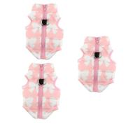 BESPORTBLE 3pcs Dog Raincoat Winter Vest Warm Pet Jacket Pet Clothing Dog Apparel Supplies