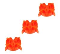 BESPORTBLE 3pcs Dog Slow Feeder Insert Food-grade Tray for Slow Eating Compatible Various Bowls Helps Pets Eat Slowly for Dogs and Puppies