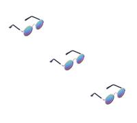 BESPORTBLE 3pcs Dog Sunglasses Small Cat Glasses Sunglasses for Dogs Small Breed Pet Sunglasses Puppy Accessories Cat Accessories for Cats to Wear Pet Glasses Cool Sunglasses Visor Sunglasses