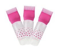 BESPORTBLE 3pcs Dry Cleaning Bottle Root Comb for Hair Coloring Dying and Oiling for Styling and Care