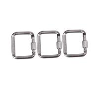 BESPORTBLE 3PCS Durable Heavy Duty Swivel Trigger Snap Hook Sturdy Outdoor Key Chain Buckle for Camping Hiking and Travel Accessories Easy Installation and Disassembly