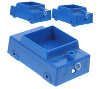 BESPORTBLE 3pcs Educational Plastic Mechanics Trolley Set for Physics Experiments Teaching Tools for Home and School Use for Developing Practical and Analytical Skills