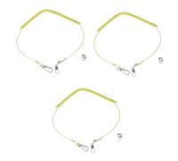 BESPORTBLE 3pcs Elastic Parrot Leash for Birds Bird Harness Leash Cockatiel Harness Training Rope Parrot Toys Pet Random Color