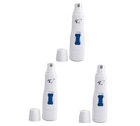 BESPORTBLE 3pcs Electric Pet Nail Grinder Low Noise Electric Trimmer for Dog Cat Ergonomic Design Easy to Use Battery Operated Nail Clipper for Safe Grooming