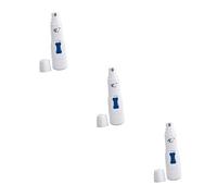 BESPORTBLE 3pcs Electric Pet Nail Trimmer Clipper for Dogs and Cats Low-noise Design Ergonomic Grip Battery Powered Nail for Quick and Safe Grooming