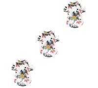 BESPORTBLE 3pcs Elegant Pet Blouse Stylish Dog Dress Breathable Summer Top Puppy Garment Coat Size