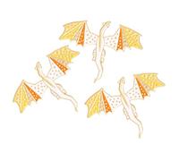 BESPORTBLE 3pcs Enamel Dinosaur Brooches Metal Lapel Pins for Men and Women Cute Dragon Design for Backpacks and Hats Decorative Accessories