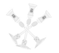 BESPORTBLE 3pcs Fish Tank Clips Aquarium Fodder Clamp Versatile Feeding Tool Abs Material Promotes Varied Diet for Fish Tanks Suitable for Vegetables in Homes