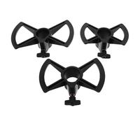 BESPORTBLE 3pcs Foldable Drum Stand for African Djembe and Hand Drum with Stable Tripod Design Portable Floating Suspension Rack Tool-free Setup Adjustable Fit for Studio and Classroom Use