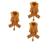 BESPORTBLE 3pcs Funky Pet Lion Costume for Dogs and Cats Soft Halloween Outfit Comfortable Pet Apparel for Daily Wear and Special Occasions Various