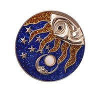 BESPORTBLE 3pcs God of Sun Brooch for Women Retro Pin with Deform Break Resistance Elegant Clothing Decoration Durable Design for Various Styles Accessory