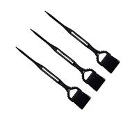 BESPORTBLE 3pcs Hair Dye Brush Set Hair Tint Applicator Brush Single-sided Random Colors Professional for Home and Salon Use