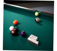 BESPORTBLE 3pcs Handmade Wooden Billiard Pocket Marking Signs Vintage Style Pool Table Markers for Game Rooms Bars and Billiard Enthusiasts Decorative Collectible for and Playrooms