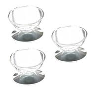 BESPORTBLE 3pcs Indoor Cat Bowl Elevated Pet Feeding Bowl Tilted Design Pet Food Container