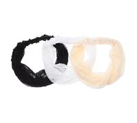 BESPORTBLE 3pcs Lace Headband Mesh Boho Women Elastic Breathable Stretchy Headwrap Hair Bands for Yoga Girls Summer