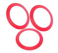 BESPORTBLE 3pcs Lightweight Juggling Rings Set Plastic Throwing Rings for Tossing Games and Circus Skills Training Outdoor Activity for Adults Coordination Practice