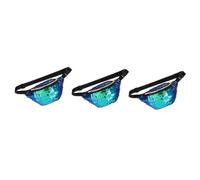 BESPORTBLE 3pcs Mermaid Sequin Fanny Pack Lightweight Waist Bag for Women Crossbody Belt Pouch with Large Capacity for Sports Travel Hiking Casual Outdoor Use