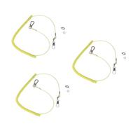 BESPORTBLE 3pcs Meters Adjustable Elastic Bird Leash for Parrots Bite Training Rope for Outdoor Activities Random Flying
