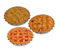 BESPORTBLE 3pcs Miniature Decor Set Realistic Simulation Food for Dollhouse Includes Apple Yellow Jam and Mini House Food Model for DIY Crafts and Decoration