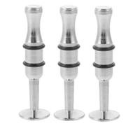 BESPORTBLE 3pcs Mouthpiece Practice Device Embouchure Trainer for Trumpet Sax Clarinet Trombone Compact Design for Travel