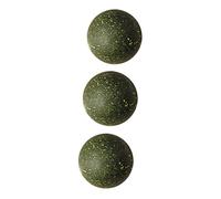 BESPORTBLE 3pcs Natural Edible Catnip Balls for Cats Support Teeth Cleaning Cat Snack Balls Fun Chasing Toy for Indoor Kittens Made Natural Ingredients