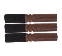 BESPORTBLE 3PCS Nepalese Wooden Singing Bowl Mallet Tibetan Bowl Striker for Meditation Yoga Sound Therapy Travel-friendly Hand Percussion Accessory with Authentic Cultural Design