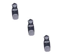 BESPORTBLE 3pcs Nylon Dog Raincoat Hooded Reflective Waterproof Cooling Big Dogs Puppy Poncho