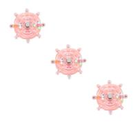 BESPORTBLE 3pcs Parrot Toy Bird Wheel Parrot Chew Toy Ball Talking Foraging Shredder Bird Supply