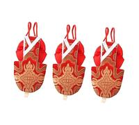 BESPORTBLE 3pcs Pet Bird Clothes Parrot Costume Adult Bird Pant Flying Suit Bowknot for Parakeets Cockatiels Pigeons Xl Easy Cleaning