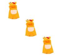 BESPORTBLE 3pcs Pet Bird Hoodie Fleece Costume for Small Birds Cosplay Outfit for Winter Parties and Daily Wear Fun Photo Prop for Parrots and Other Pets