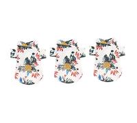BESPORTBLE 3pcs Pet Blouse Dog Shirt Dog Clothing Shirt Puppy Clothing Summer Puppy Clothes Dog Outfits Hawaii Shirt Hawaiana Shirt Hawaii Outfits Creative Dog Costume Pet Clothes White