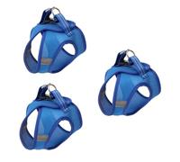 BESPORTBLE 3pcs Pet Chest Strap Puppy Leash Pet Vest Harness Puppy Vest Harness Pet Carrier Sling Harness for Puppies Vest- Style Pet Chest Pet Harness Puppy Harness Cat Chest Strap Blue