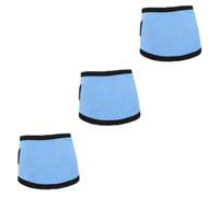 BESPORTBLE 3pcs Pet Cooling Scarf for Dogs Breathable and Lightweight Bandana for Hot Days Cold-feeling Technology Suitable for Breeds and Outdoor Activities