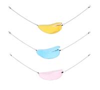 BESPORTBLE 3pcs Pet Hammock Bed Banana Shape Warm Hanging Sleeping Bed for Small Animals Hamster Parrot Ferret Rat