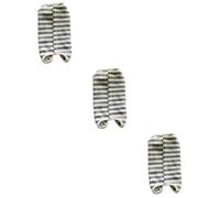 BESPORTBLE 3pcs Pet Recovery Suit for Dogs Cotton Lick Striped Design Four-legged Surgery Clothes for Postoperative Care Abdominal Injuries and Anxiety Relief Grey Stripes