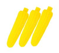 BESPORTBLE 3pcs Pet Sound Chew Corn Shaped Dog Plush Squeakers Puppies Puppy Dog Large Puzzle Cane Doggy Playpen Pet Supplies Dog Yellow Vinyl