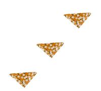 BESPORTBLE 3pcs Pet Triangle Towel Dog Bow Bandana Pet Head Scarf Dog Accessories for Small Dogs Square Scarf Costume Pet Scarf Cat Triangle Scarf Floral Bandanas for Dogs Pet Bibs Cotton