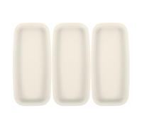 BESPORTBLE 3pcs Plastic Flower Pot Trays Multi-purpose Drip Trays for Potted Plants Flowerpot Base Garden Supplies for Use, 24x8.5x2.5 cm