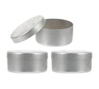 BESPORTBLE 3pcs Portable Aluminum round Weighing Holders Smooth Surface for Labs Soil Collection and Chemistry Teaching, Compact Size and Fine Craftsmanship for Precise Measurement