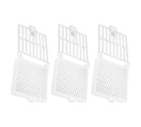 BESPORTBLE 3pcs Queen Wasp Rearing Box Bee Queen Cage Plastic round White Optimized Ventilation for Beekeeping Beekeepers