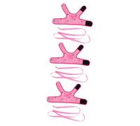 BESPORTBLE 3pcs Rabbit Clothes Rabbit Vest Leash Kitten Leash Guinea Pig Leash Straps with Buckles Rabbit Harness Leash Rabbit Harness and Leash Hamster Rabbit Vest Harness Leash Pink