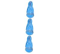 BESPORTBLE 3pcs Rain Hooded Raincoat for Pets Light-reflective Design Red for Rainy Days and Keeping Your Dog Dry and Comfortable