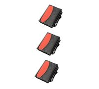 BESPORTBLE 3pcs Referee Set Red Metal Whistle and Pocket Book Soccer Referee Kit for Football Games for Officials and