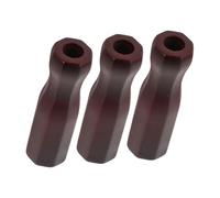BESPORTBLE 3pcs Replaceable Foosball Table Handles Wood Grips Octagon Non-Slip Foosball Table Handle Replacement for Accessories