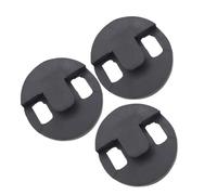 BESPORTBLE 3pcs Rubber Cello Mute round Tourte Dampener for Volume Control Practice Mute for Violin Cello Sound Quietener