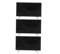 BESPORTBLE 3pcs Scale Metal Living Furniture for Dollhouse Accessories Fade-resistant Tiny Television Models for Pretend Play and Collection Display