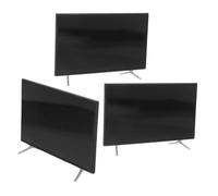 BESPORTBLE 3pcs Scale Metal Plastic Model for Living Decor Tiny Television Furniture for Pretend Play and Creative Dollhouse Accessories