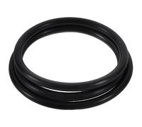 BESPORTBLE 3pcs Singing Bowl Rubber Rings Set Black Sound Bowl Mats for Tibetan Instruments and Meditation Non-Slip Rubber Rings for Crystal Singing