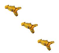 BESPORTBLE 3pcs Single-layer Pvc Dog Raincoat Breathable Pet Rain Slicker for Small/medium Dogs Rain Jacket Open Tail Elastic Leg Straps Cuffs