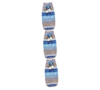 BESPORTBLE 3pcs Sleeveless Dog Hoodies Snowflake Pattern Christmas Sweater for Pet Warm Winter Garment Dog Outfit